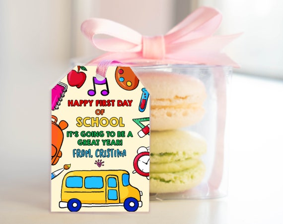 5 Coni Scolastici Colorati - Con Adesivi, Per Inizio Scuola, Decorazioni Regalo, Feste Bambini - Foto 7