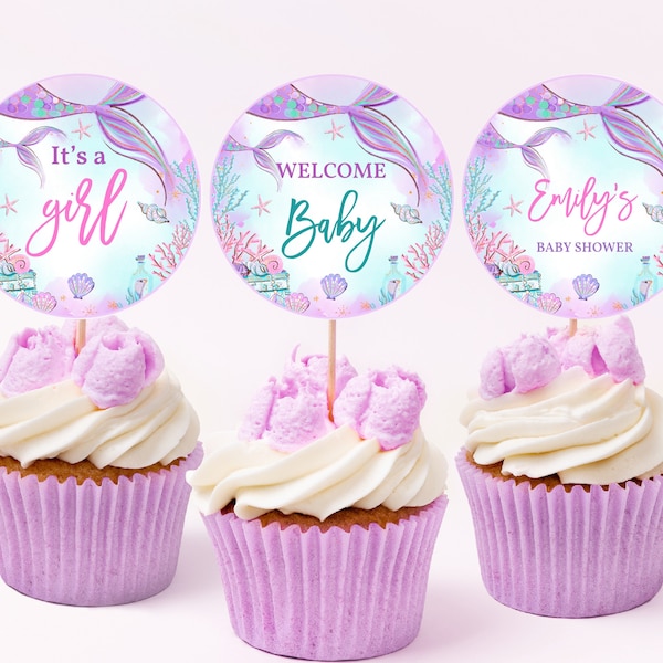 Mermaid Baby Shower Etsy