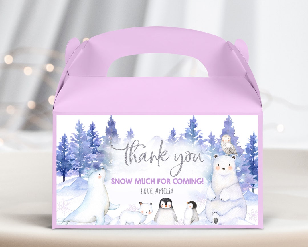 Cheerland Wintertier-Pappteller – 24 Stück, 22,9 Cm, Mit Fuchs, Pinguin, Eisbär & Mehr – Für Winter-Mottopartys