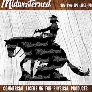 Reining Horse svg - Pferd svg - Frau Reitpferd svg - Lady Reining Horse svg