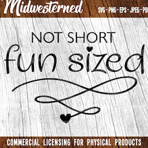 Not Short Fun Sized SVG