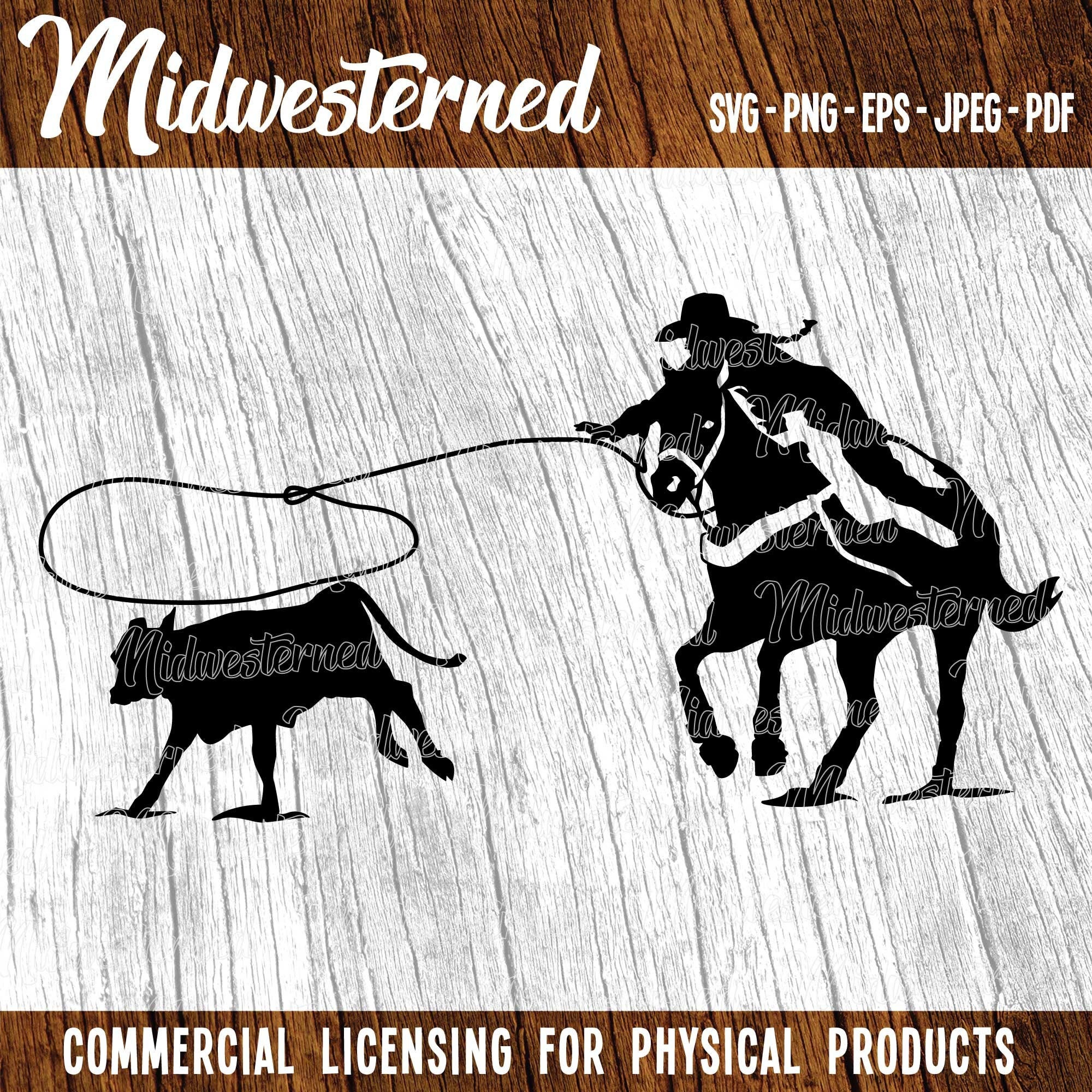 Breakaway Roping Clipart Sun