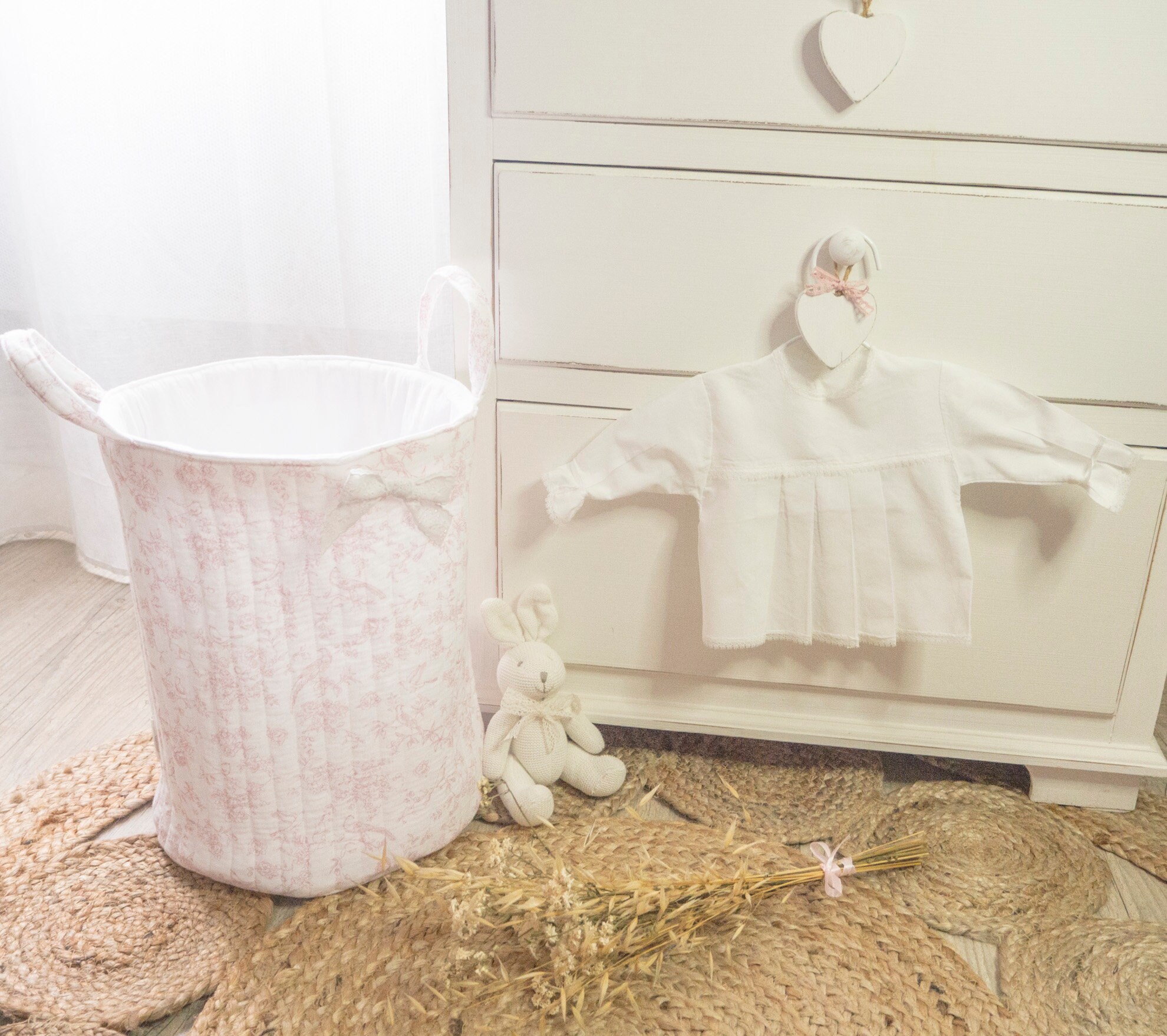 Panière de Rangement Matelassée Garance