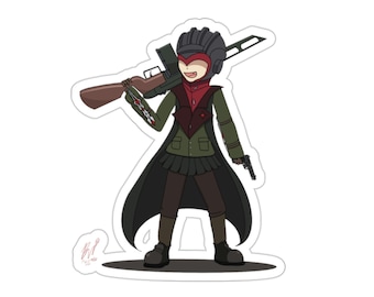 Pravda High Assassin's- Katyusha ( Girls und Panzer-Pravda High)- Sticker