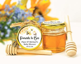 Parents to Bee Stickers, Mommy to Bee Stickers, Baby Shower Honey Label, Bumble Bee Baby Shower Decoration, Honey Bee Baby Shower Favors