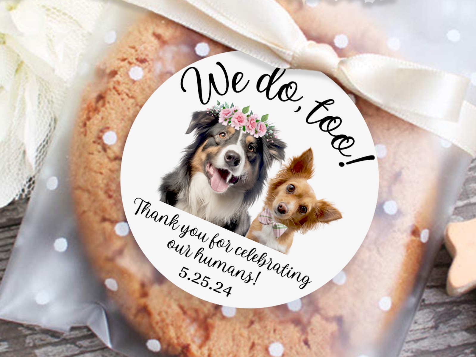 Dog wedding favors hotsell