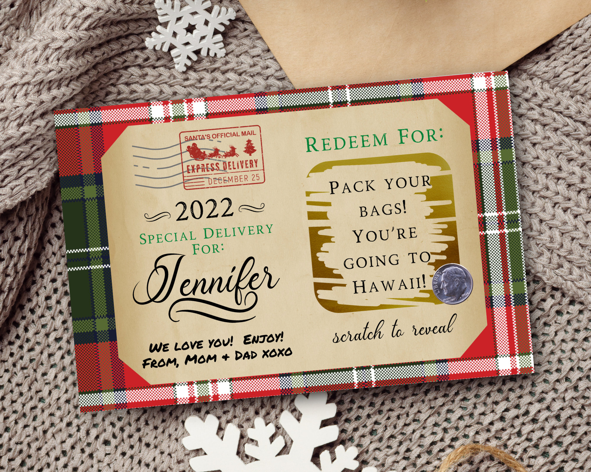 Christmas Vacation Christmas Cards 