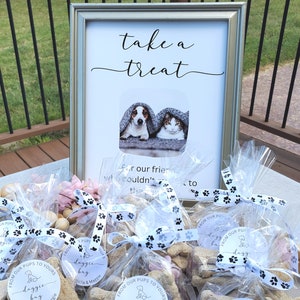 Wedding Doggie Bag Stickers, Dog Treat Wedding Favor Labels, Bridal ...