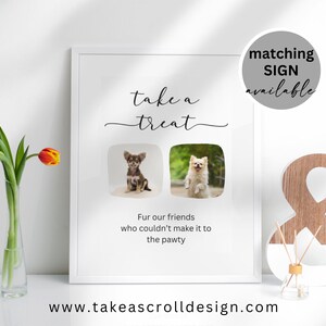 Wedding Doggie Bag Stickers, Dog Treat Wedding Favor Labels, Bridal ...