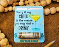 Teacher Appreciation Money Card, Teacher Gift from Student, Daycare Worker Gift, End of Year Teacher Gift, Reason You Drink Cash Holder