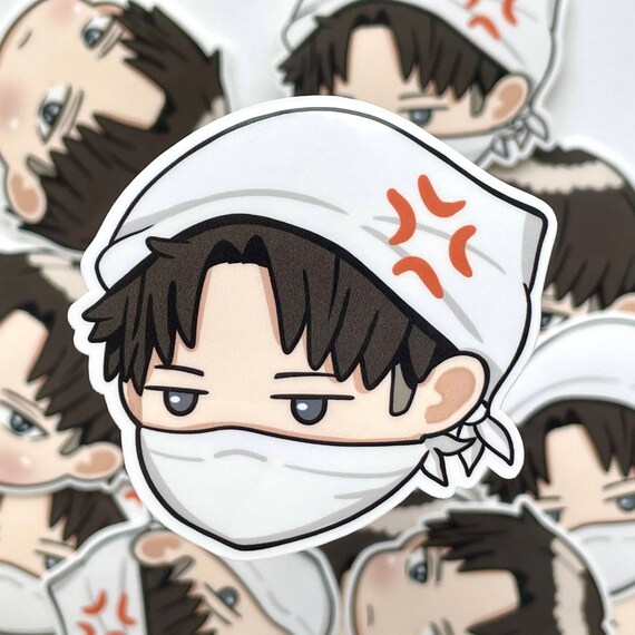 Levi Ackerman Chibi Attack On Titan Shingeki No Kyojin Aot Etsy Denmark