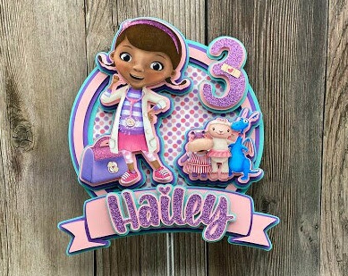 Doc Mcstuffins Disney ID Badge Weighs Less Than 1 Oz - Etsy