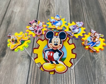 Mickey Mouse Clubhouse 3D Cupcake Topper