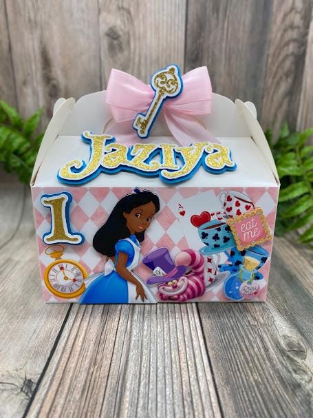Alice in Wonderland Tea Party Favor Boxes - Etsy