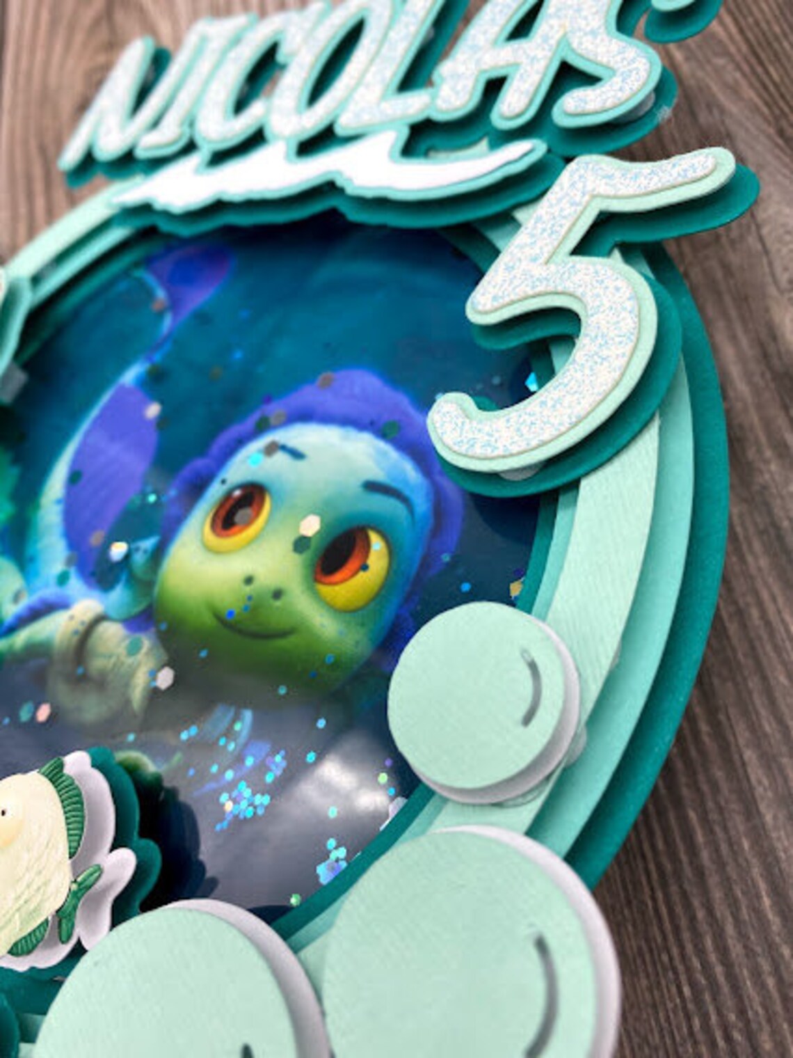 Luca Cake Topper Disney Pixar Luca Cake Topper | Etsy