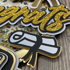 Graduation Cake Topper - Etsy