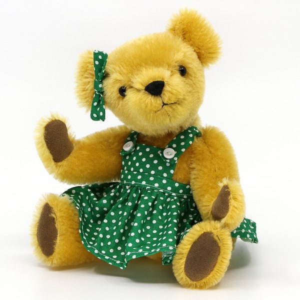 Handmade collectable mohair teddy bear “Jemima”