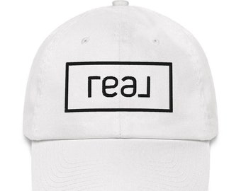 Real Brokerage, Real Realty, onereal, real brokerage llc cap, real baseball cap, dad hat, be real, real realtor cap, real agent hat, real
