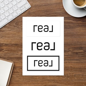 Real broker Stickers for notebooks, laptops, bubble-free stickers, real brokerage llc realtor stickers, real brokerage stickers