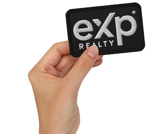 eXp Embroidered patch, eXp patch, eXp realty patch, exp embroidery patch, eXp Realty Gift, eXp marketing
