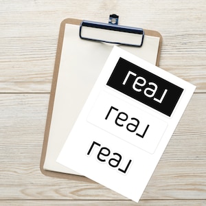 Real broker Stickers for notebooks, laptops, bubble-free stickers, real brokerage llc realtor stickers, real brokerage stickers