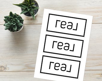 Real broker Stickers for notebooks, laptops, bubble-free stickers, real brokerage llc realtor stickers, real brokerage stickers