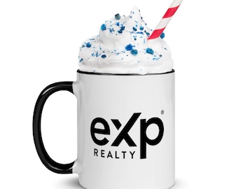 eXp Mug, exp cup, White glossy mug print on both sides 11oz, exp mug gift, exp accessory, exp agent mug, exp, exp realtor, exp mom, exp dad
