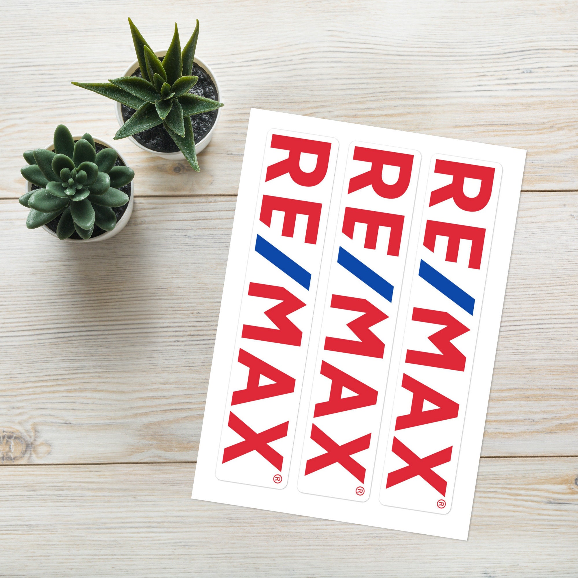 RE/MAX Stickers for Notebooks, Laptops, Bubble-free Stickers, REMAX ...