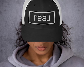 Real Brokerage Trucker Cap, Mesh Back, Real Realty Hat