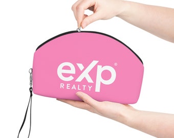 eXp Makeup Bag, exp cosmetic bag, exp bag, eXp PU Leather Cosmetic Bag, exp merchandise, exp swag, exp gift, exp realty, exp, exp realtor
