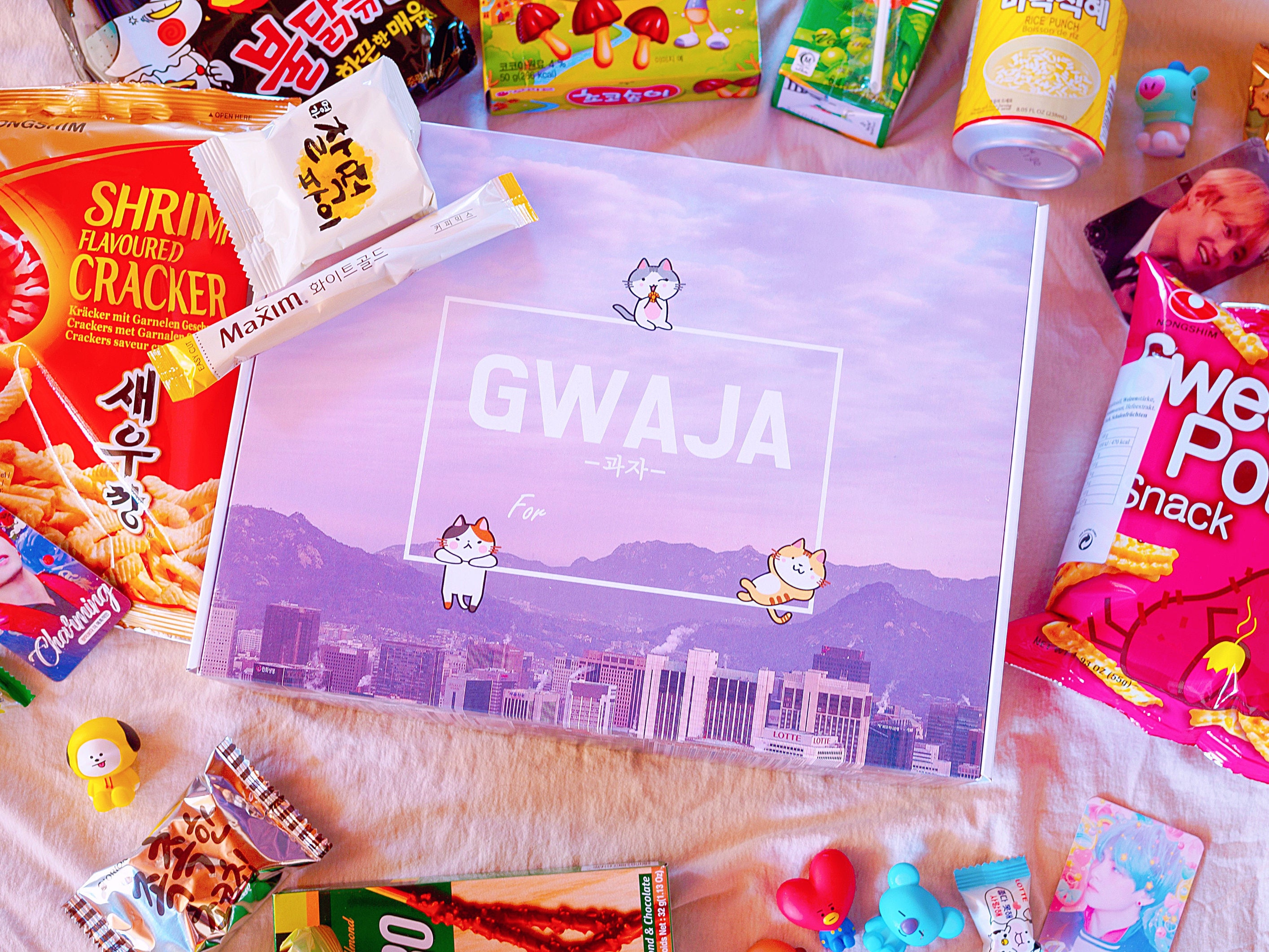 Korean Snack GiftBox Etsy