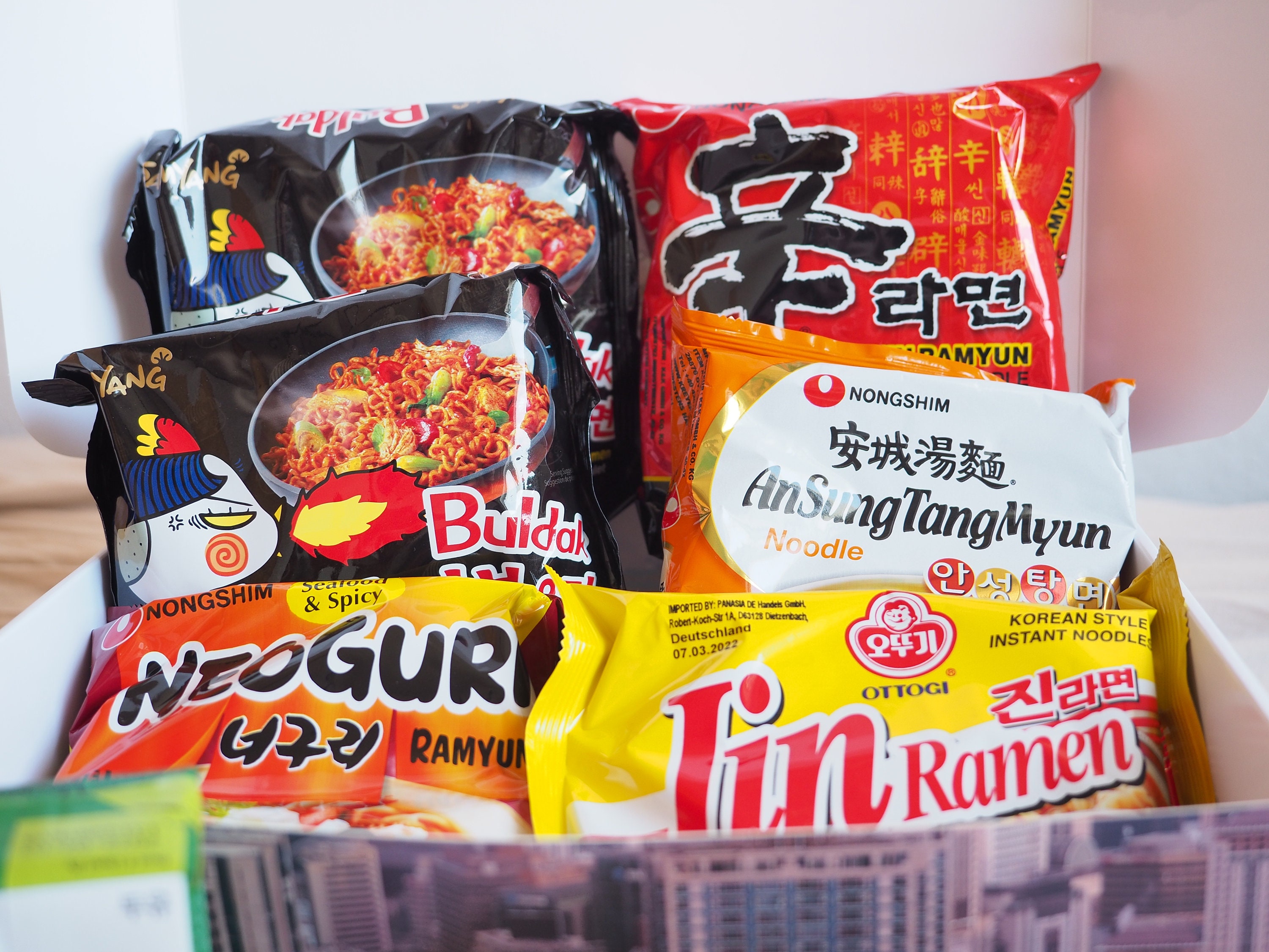 Korean Ramen Box Etsy