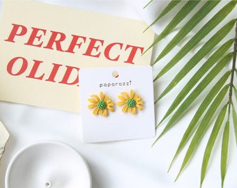 Floral Korean earring