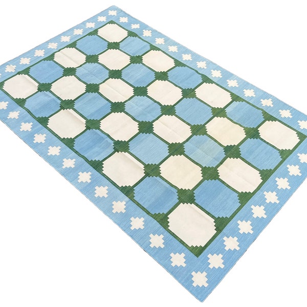 Green Gingham Rug Etsy