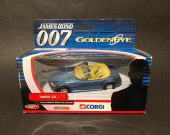 Corgi Appx 1/36 Scale Diecast TY04902 BMW Z3 Goldeneye 007 James Bond