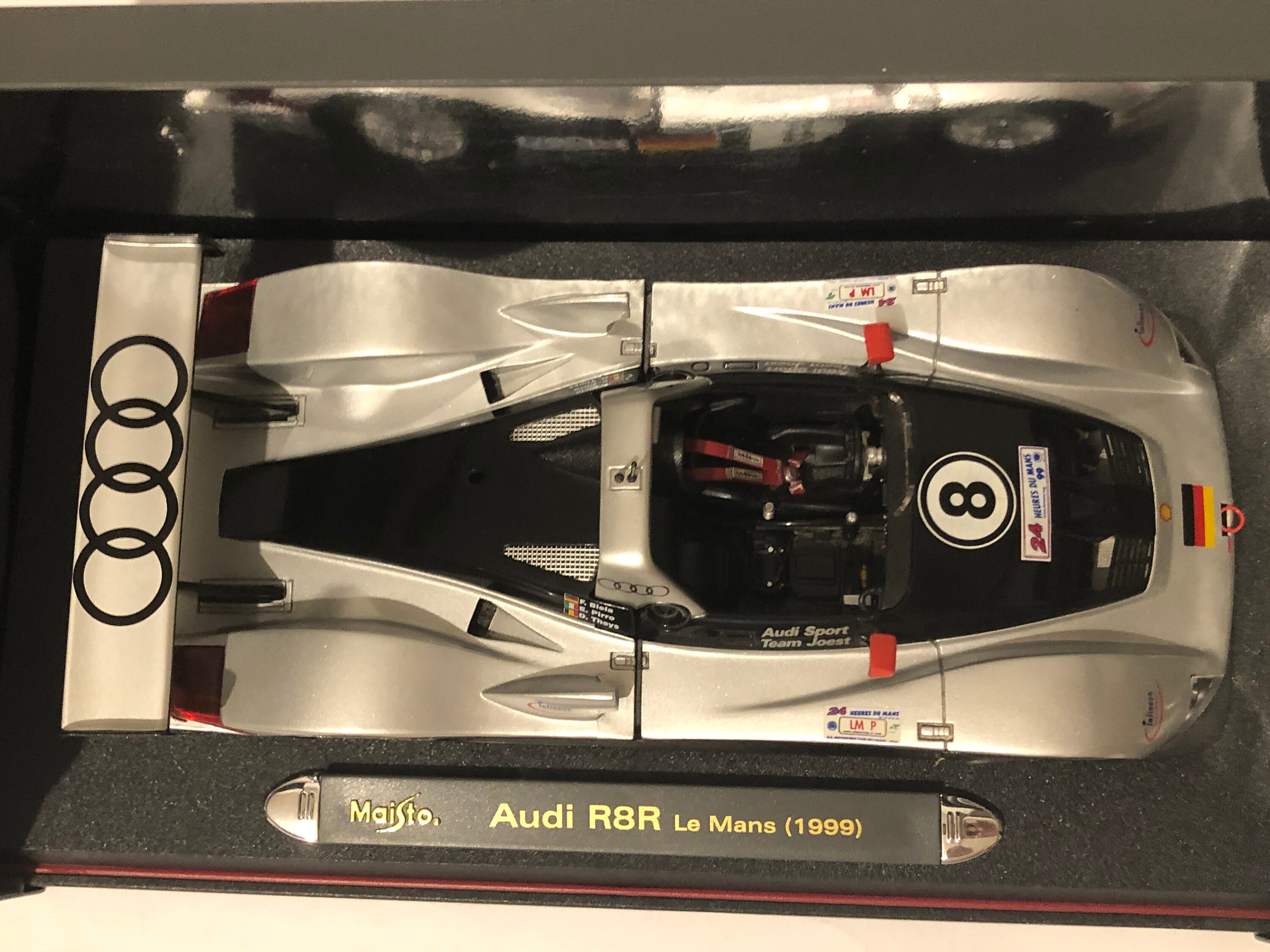 Maisto Audi R8R Le Mans GT Racing Car Model 1:18 Scale (1999) - Etsy