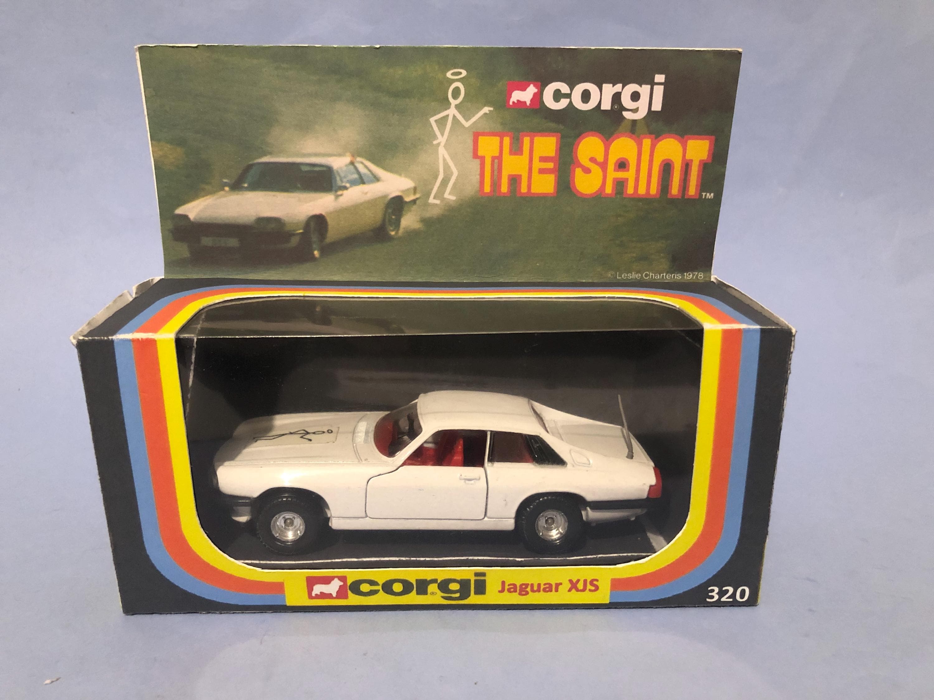 Corgi - the Saint Jaguar XJS Car #320 - Boxed Made 1980s - Etsy UK
