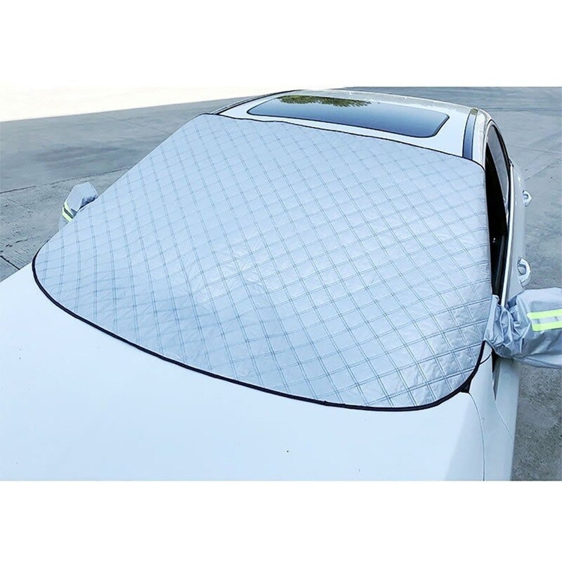 Winter Car Windshield Snow Cover Car Sun Block Shade Etsy