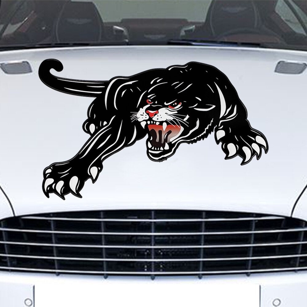 45x28cm Tiger Car Sticker Creative Decals Cyter For Door Vinyl Etsy