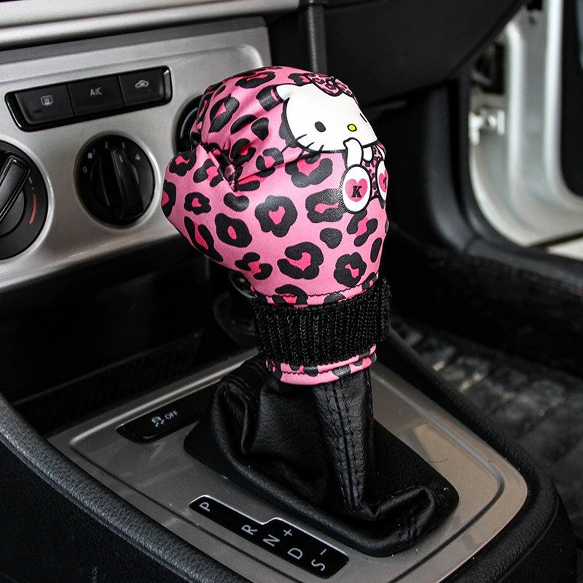 1PC Car Gear Shift Knobs Cover Case Kitty Cat Auto Gear Shift Etsy