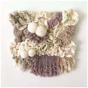Coral Reef wall art decoration, 3D Textile wall art, Ocean Wall Hanging decoration, one of a kind art, handmade, crochet, latch hook