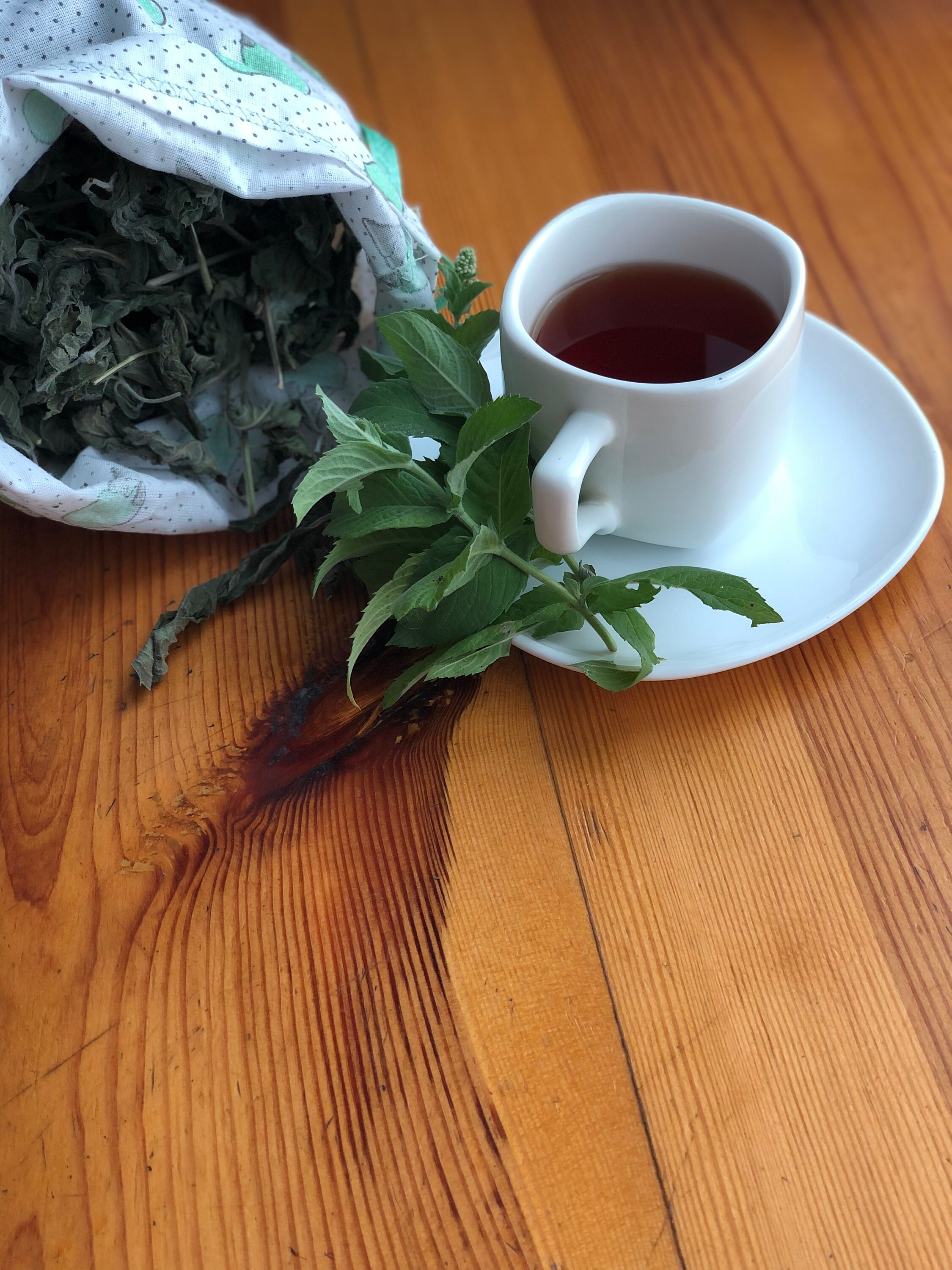 Dried mint herbal tea organic peppermint 56gr2oz Etsy