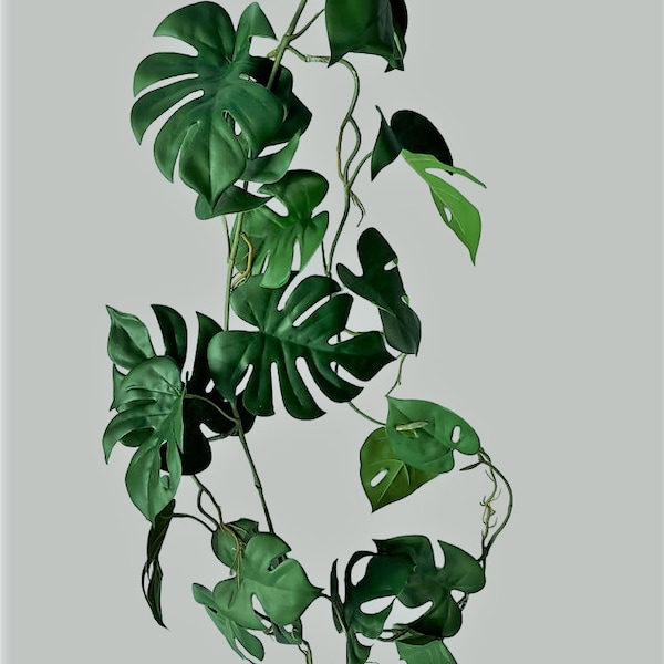 Artificial Trailing Monstera Vine - 110cm