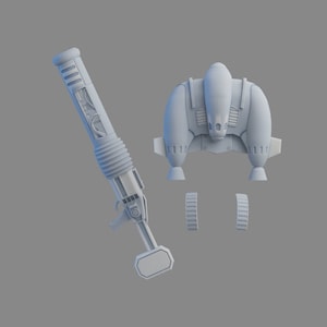 1/12 & 1/18 -  Clone Jet Trooper SW Battlefront2 (2005) 3D Printed parts