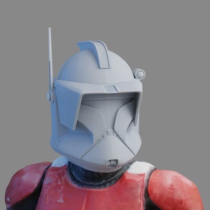 1/12 - Cody / Fox Phase 1 Black Series 3D printed helmet
