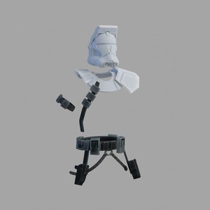 1/12 - Commander Bly - 3D Printed parts