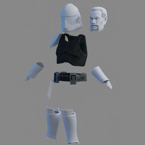 1/12 - Old Wolfe - 3D Printed parts