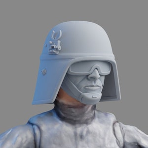 1/12 - AT-ST Driver Head 3D printed for Black Series Figures