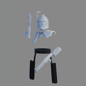 1/12 - Commander Fordo - CW03  - 3D Printed parts