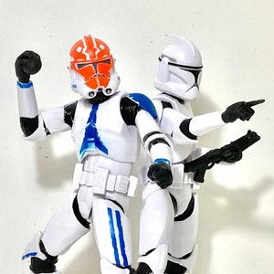 1/12 - Hands - Clone Trooper Set 1 -  Black Series 3D printed hands